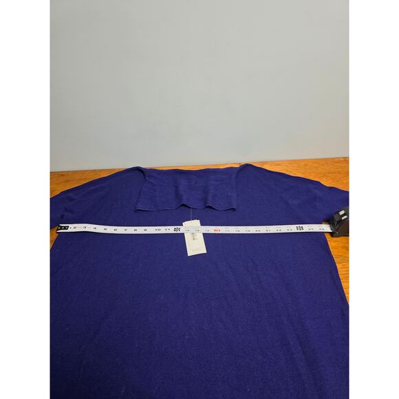 NWT Eileen Fisher Merino Wool Sweaterdress XL Blue Cozy Luxe Teacher Dress Fall - Picture 7 of 10